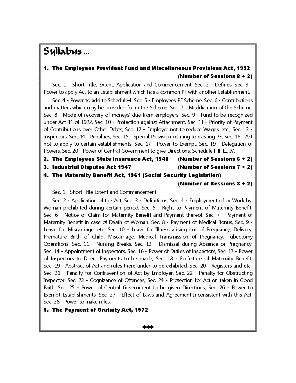 Labour Laws II - Page 5