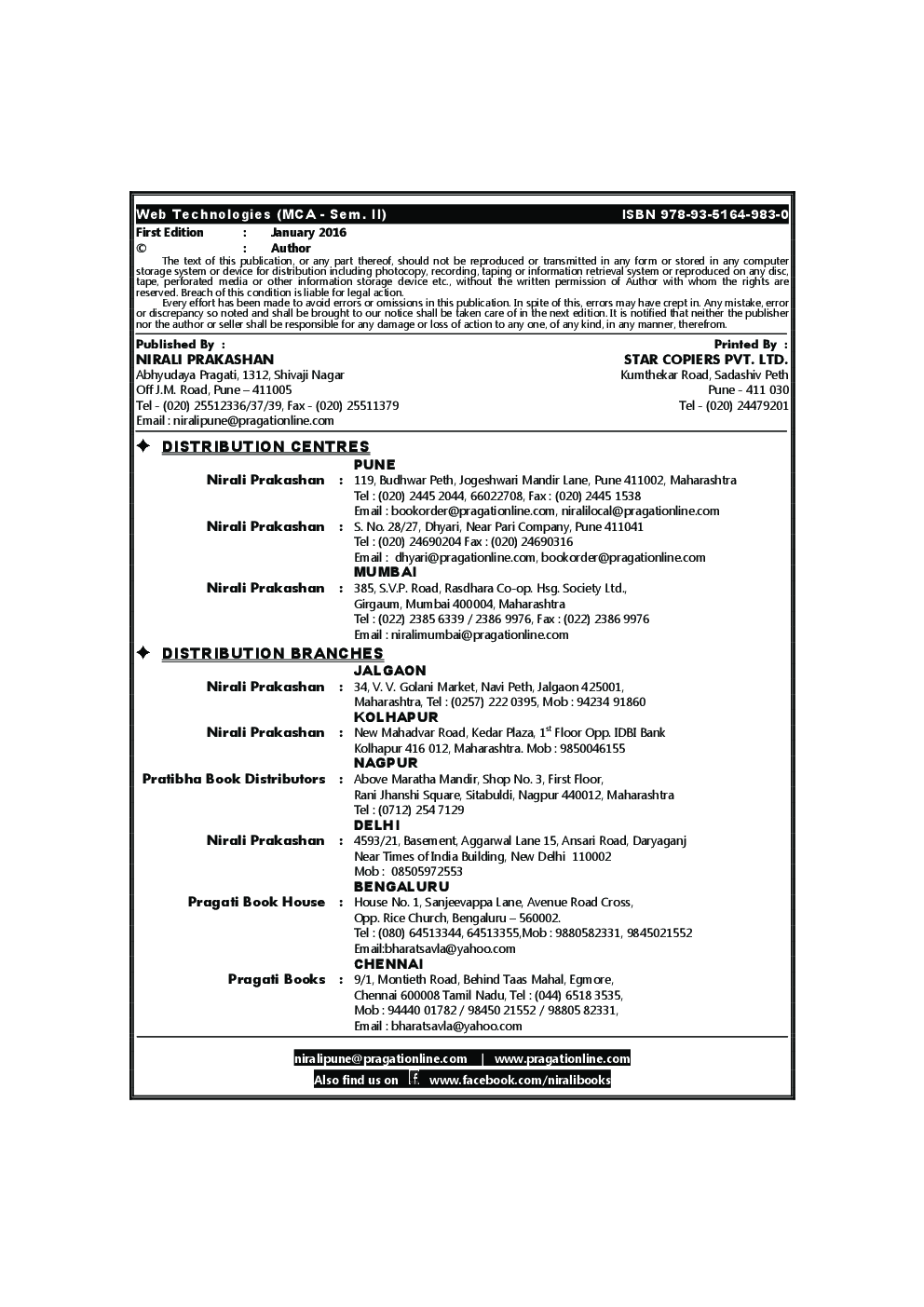 Web Technologies - Page 3