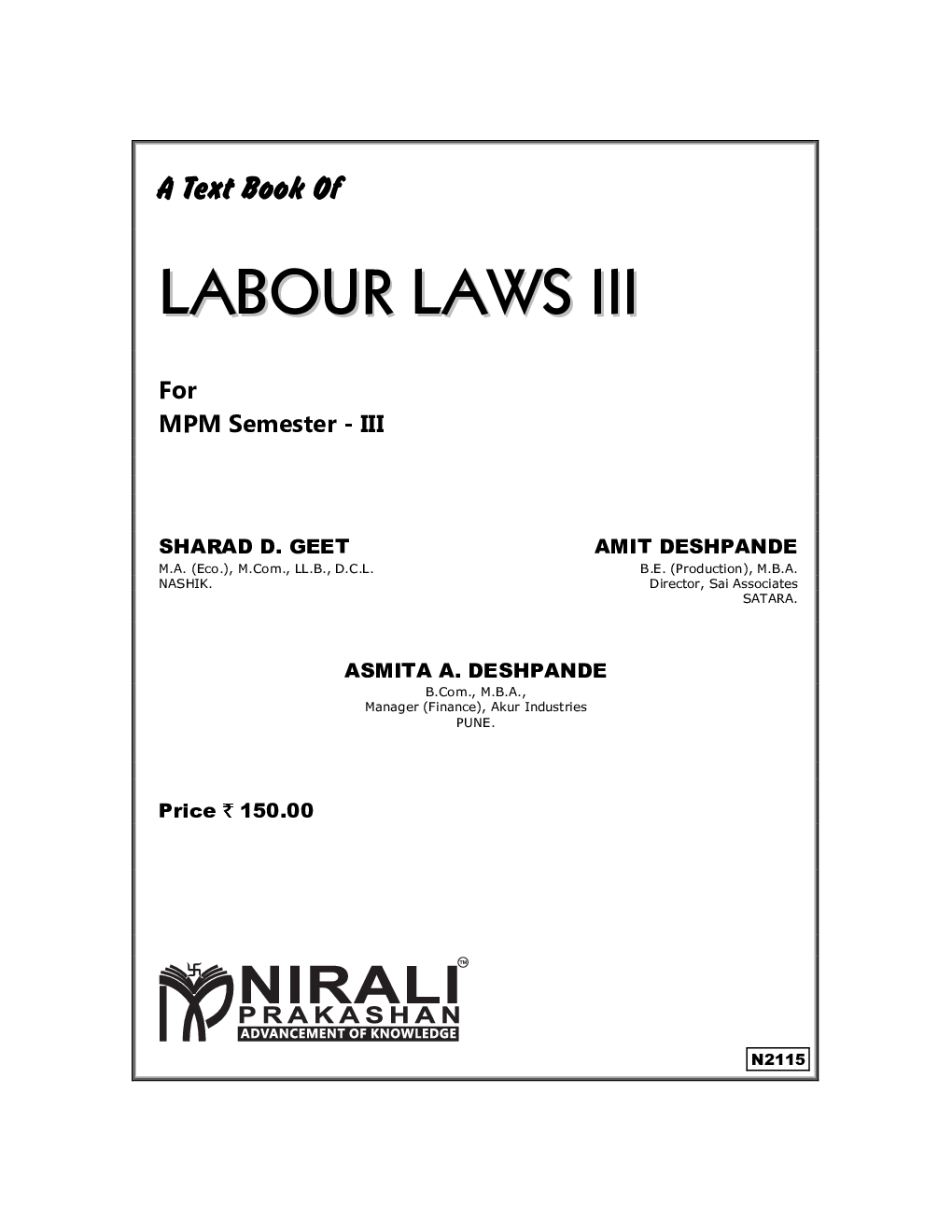 Labour Laws - III - Page 2