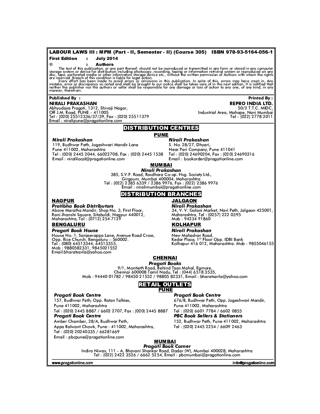 Labour Laws - III - Page 3