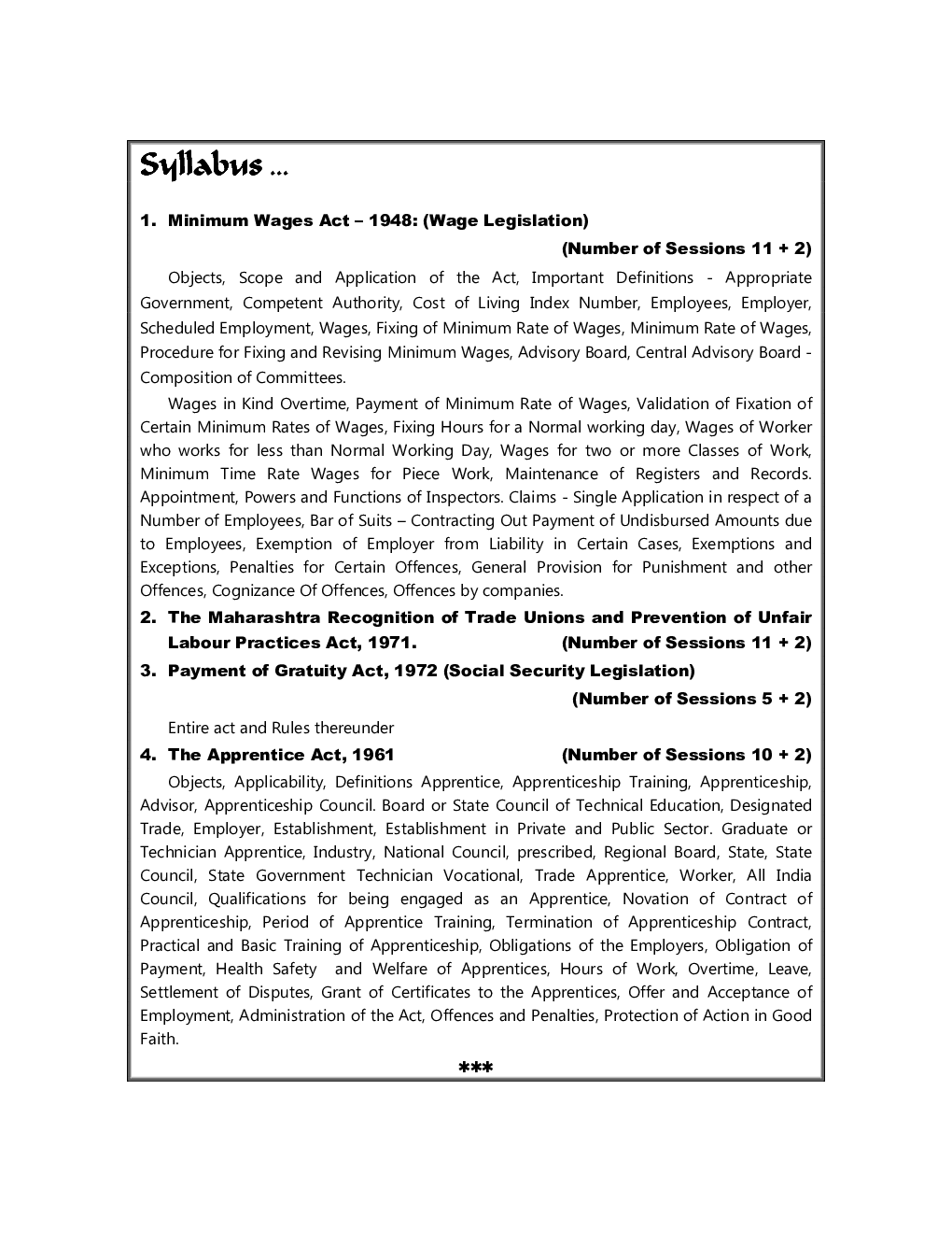 Labour Laws - III - Page 5