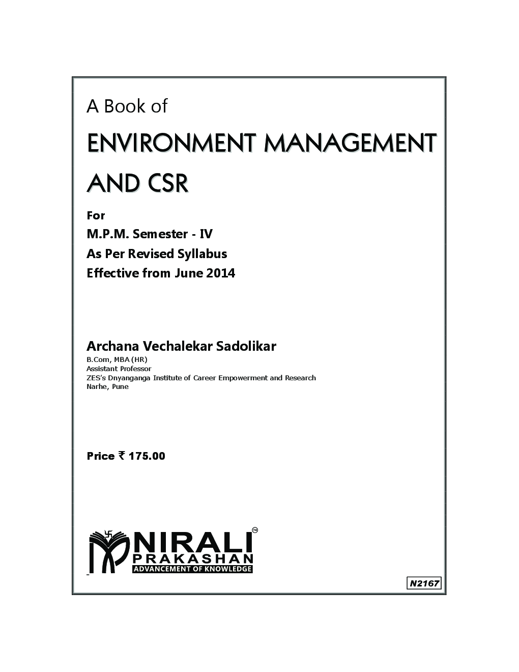 Environment Management And CSR - Page 2