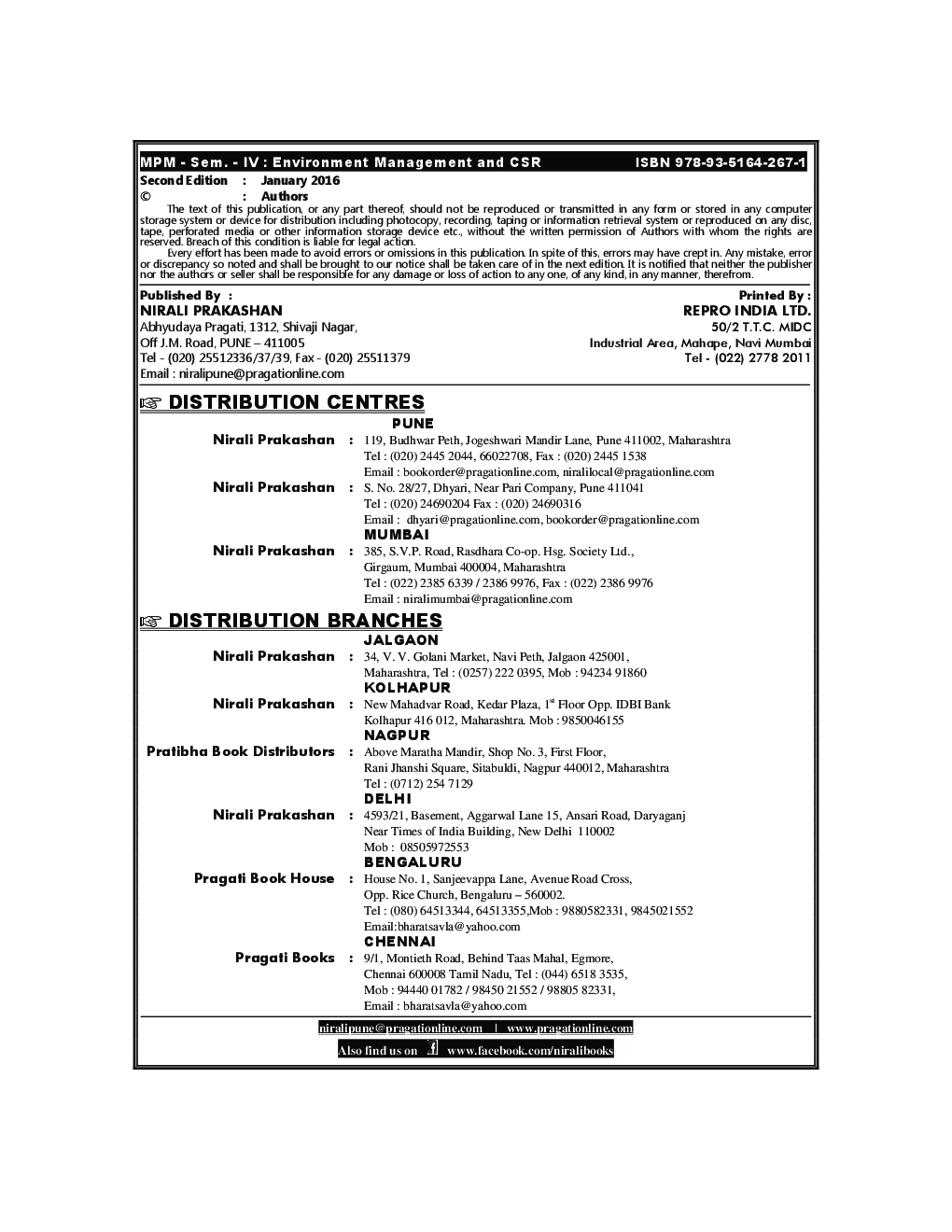 Environment Management And CSR - Page 3