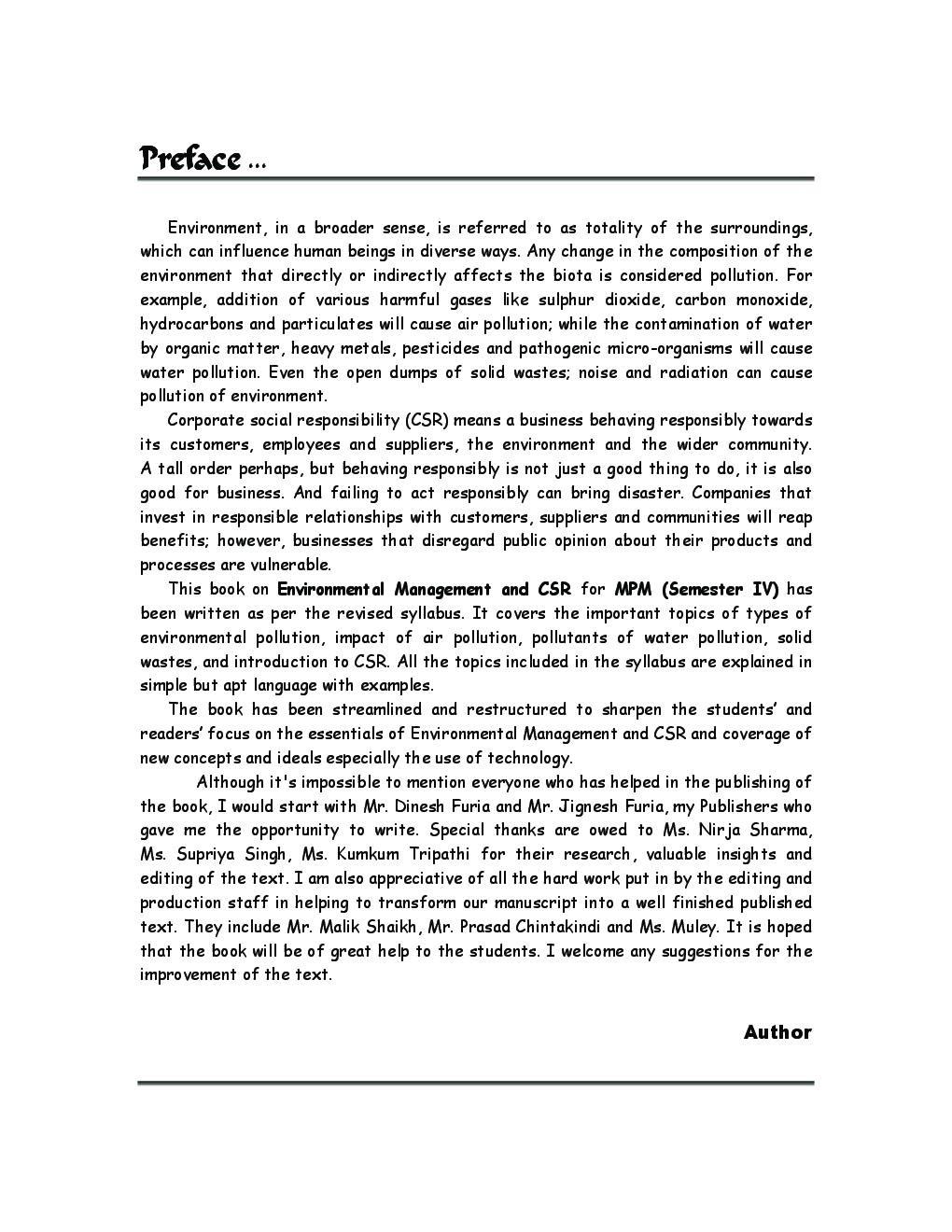 Environment Management And CSR - Page 4