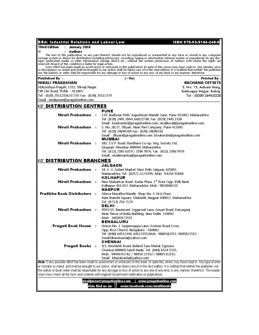 Industrial Relations And Labour Law - Page 3