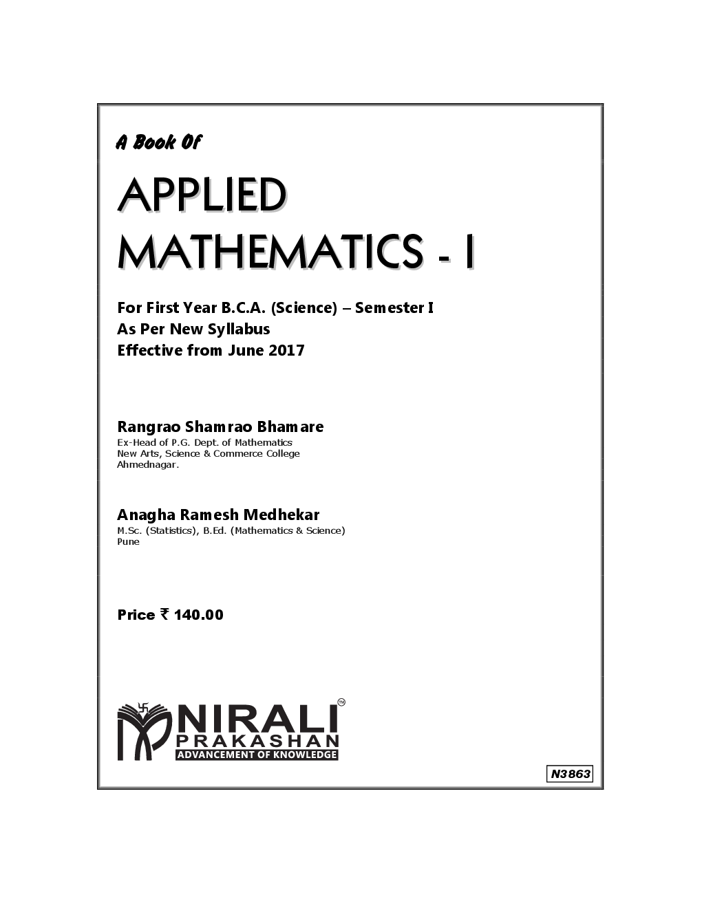 Applied Mathematics - I - Page 2