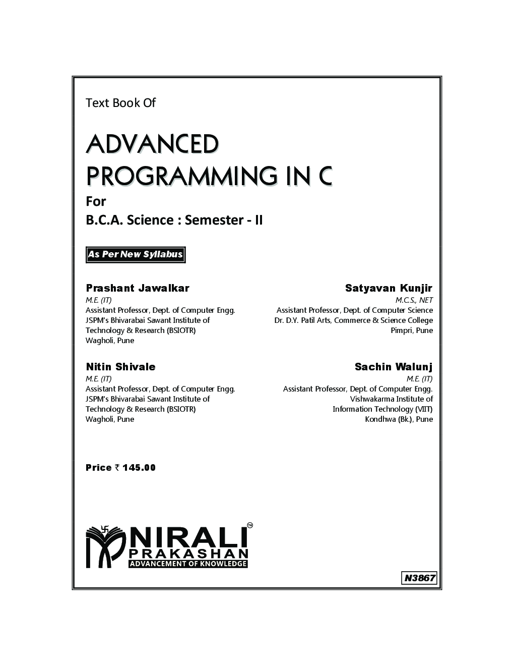 Download Advanced Programming In C eBook Online by Prashant Jawalkar ...