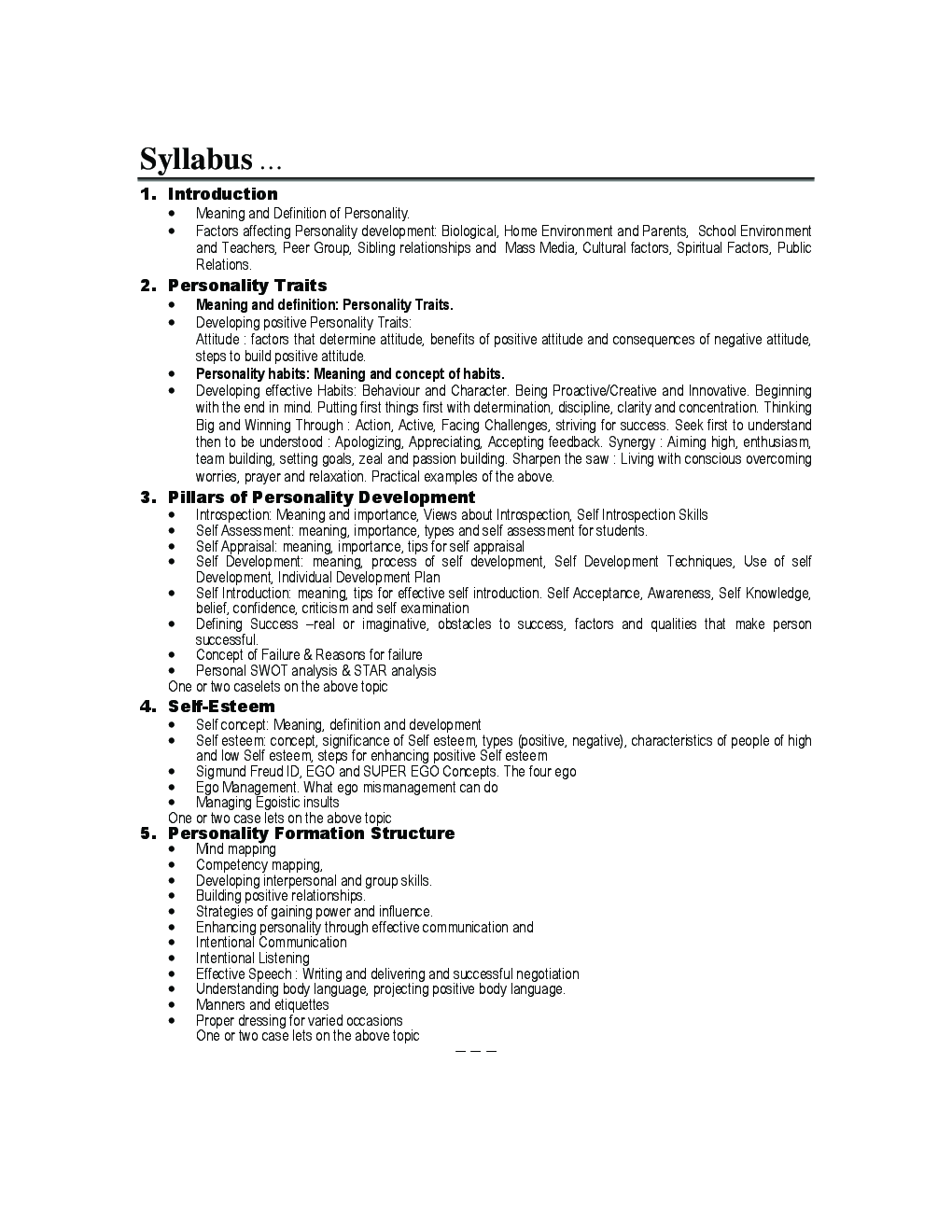 Personality Development - Page 5