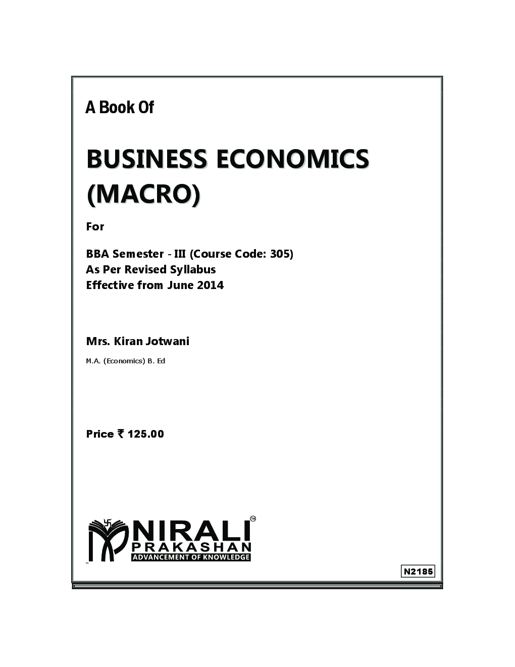 Business Economics (Macro) - Page 2