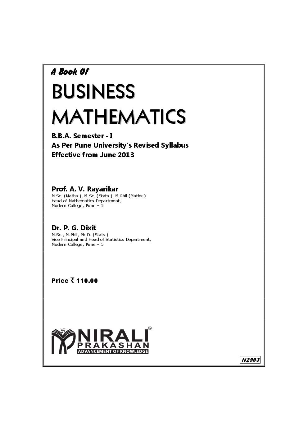 Business Mathematics - Page 2