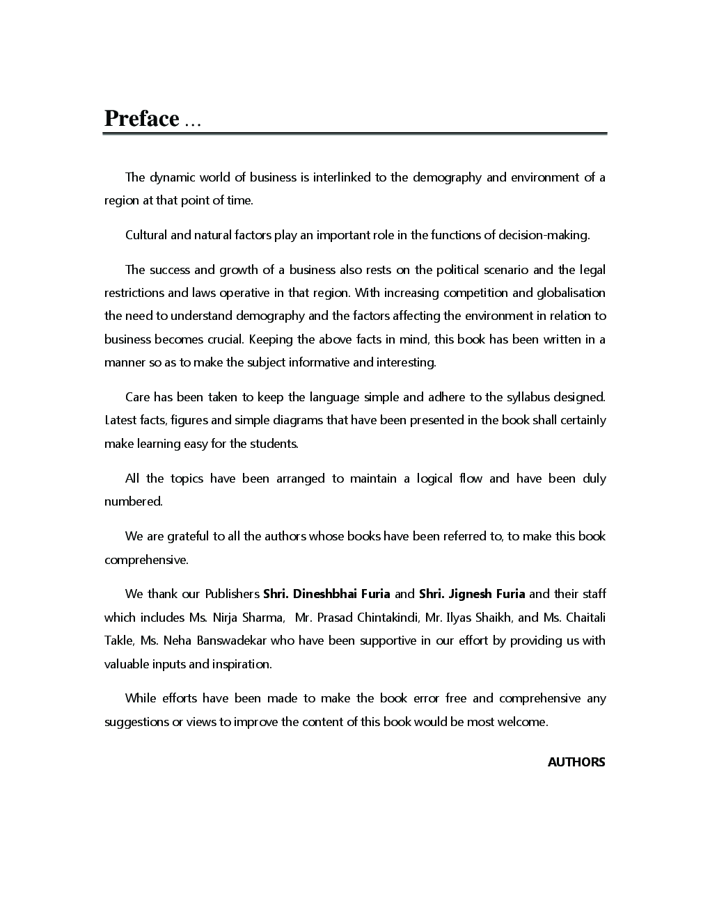 Business Demography & Environmental Studies - Page 5