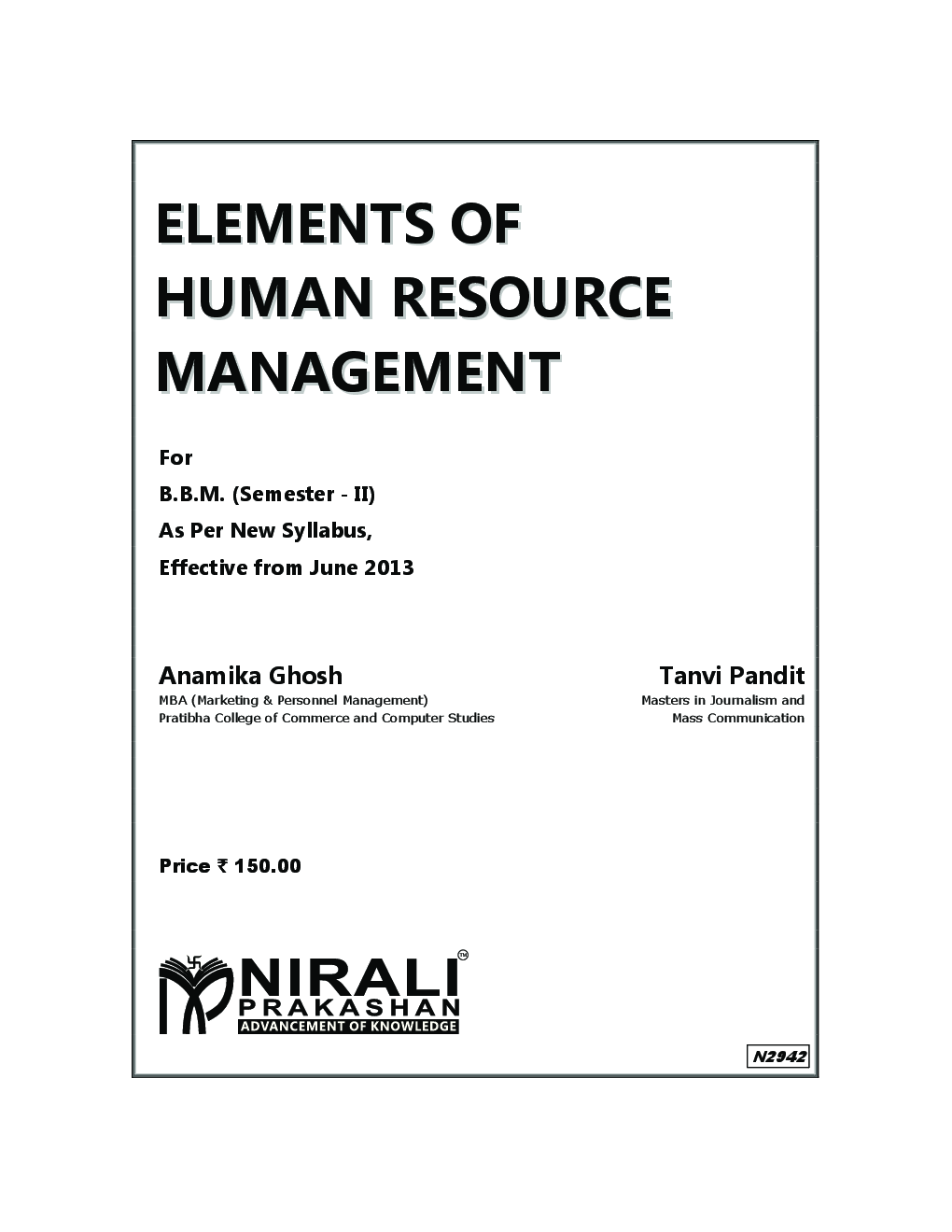 Elements Of Human Resource Management - Page 2