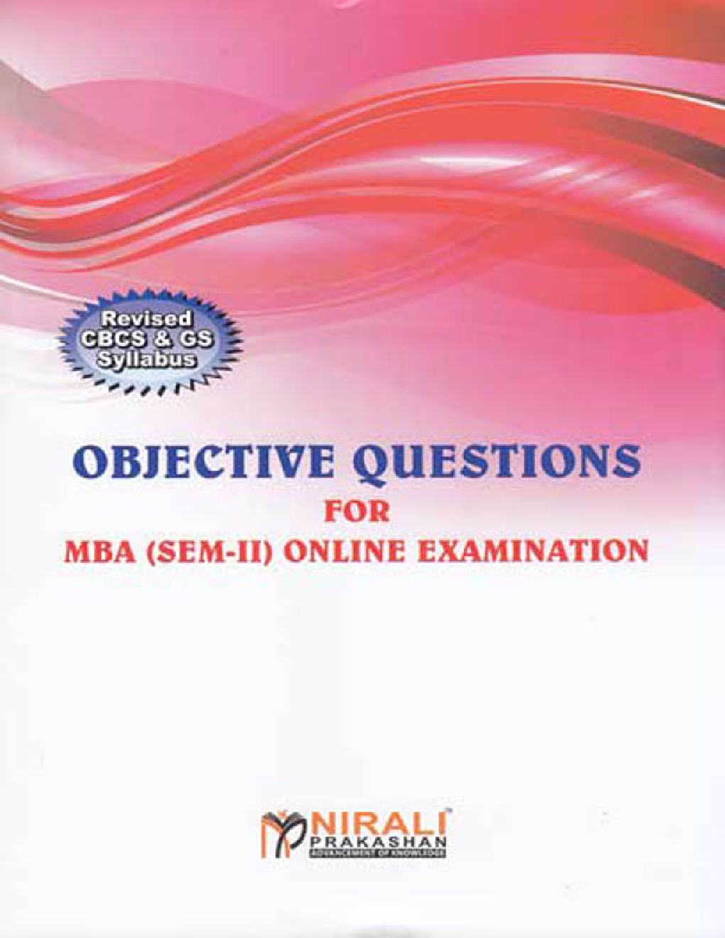 Objective Questions For MBA (Sem-II) Online Examination - Page 1