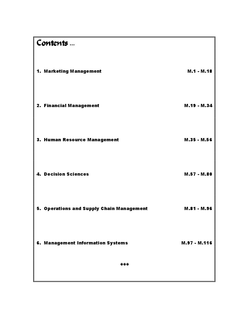 Objective Questions For MBA (Sem-II) Online Examination - Page 4