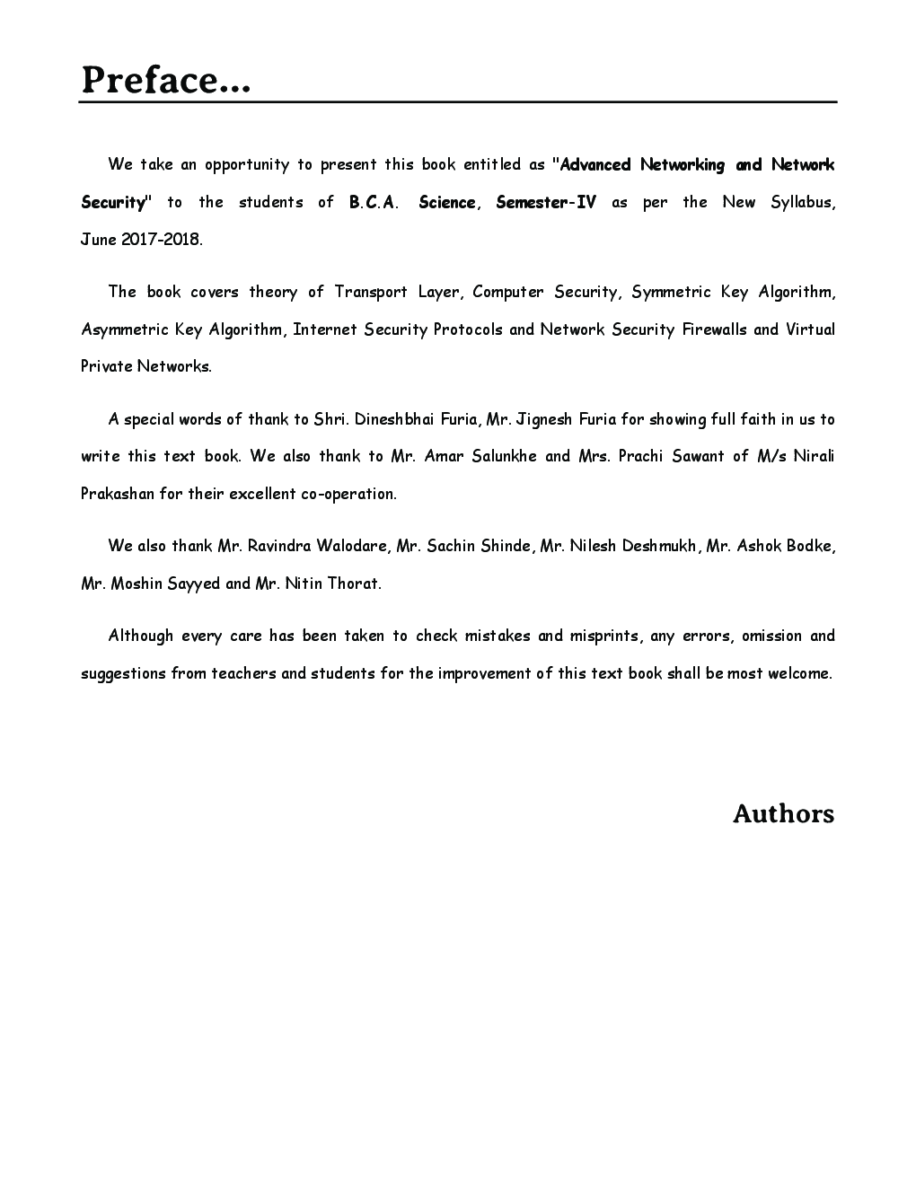 Advanced Networking And Network Security - Page 4