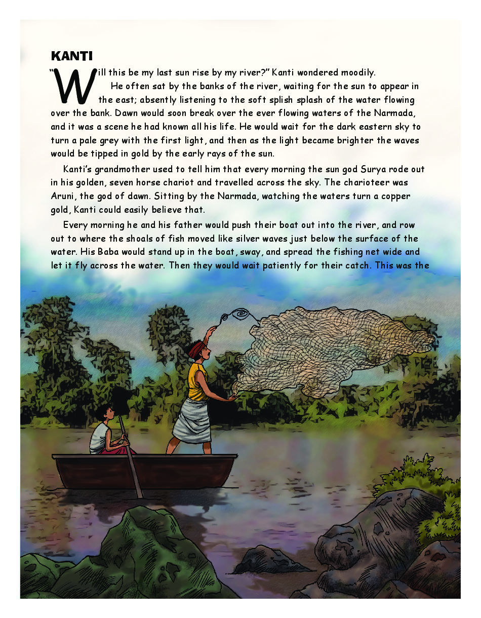 Caring For Nature: The River Of Life (The Story Of The Narmada Bachao Andolan) - Page 5