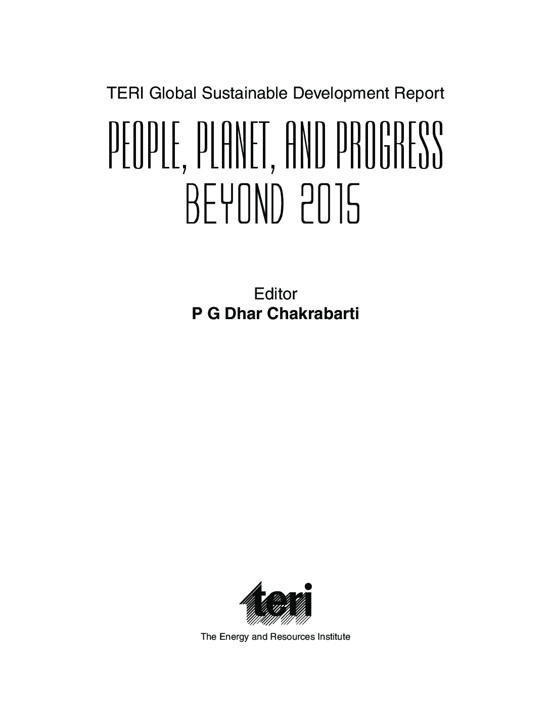 People, Planet, and Progress Beyond 2015 - Page 4