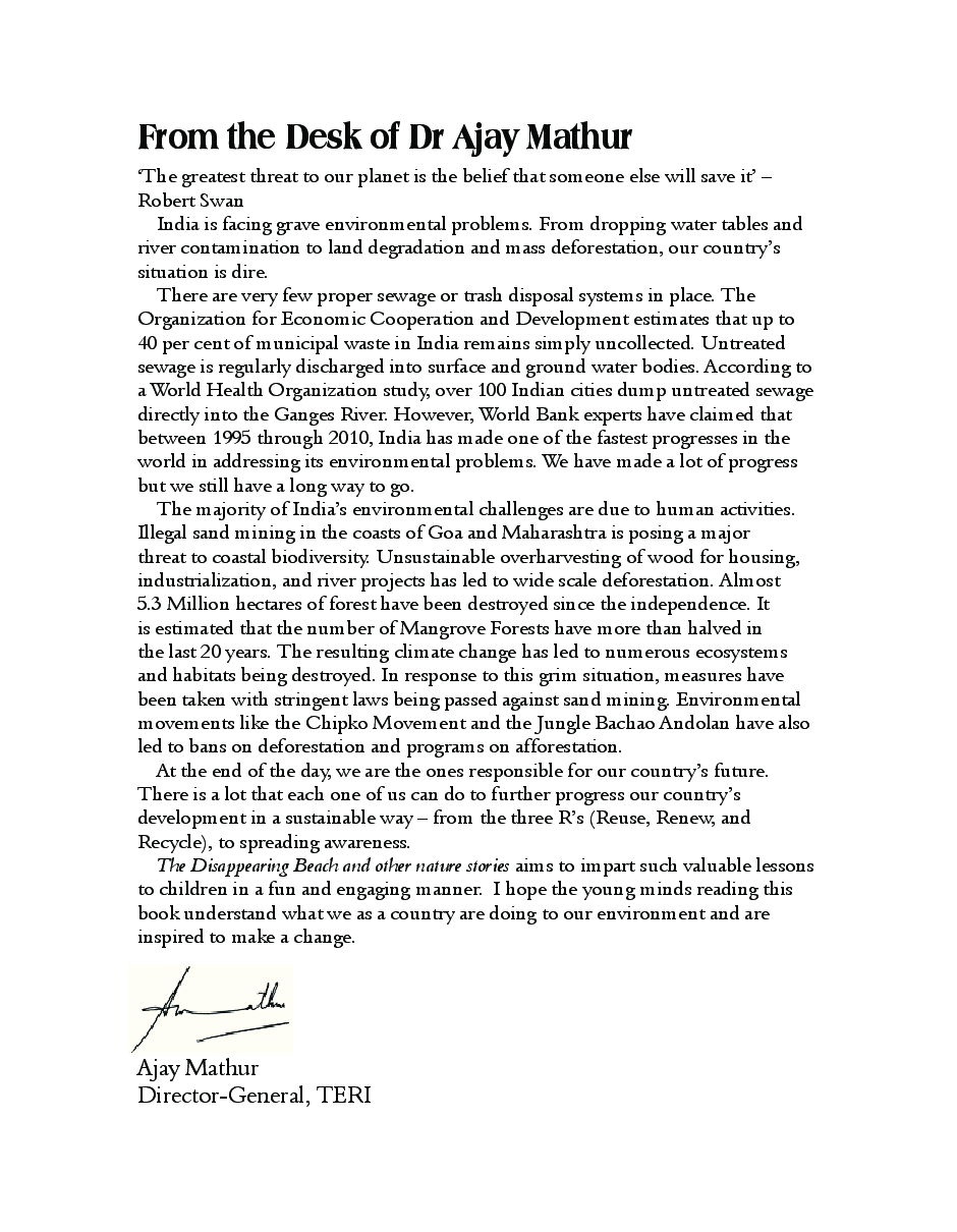 The Disappearing Beach And Other Nature Stories - Page 2