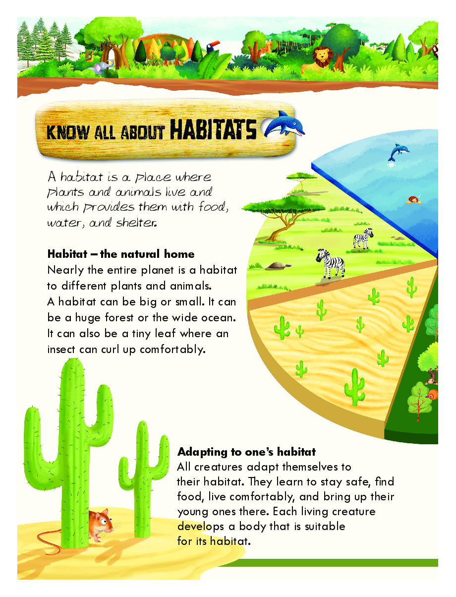 Know All About Habitats : The Natural Home - Page 4