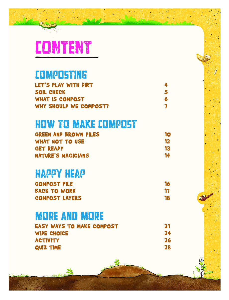 Wonder Waste : A Book on Composting - Page 5