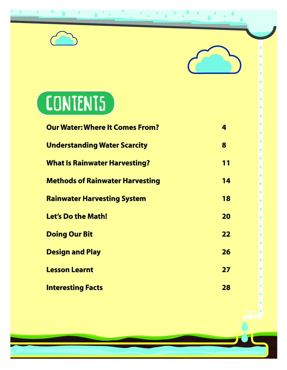 Let's Save The Rain : A Book On Rainwater Harvesting - Page 5