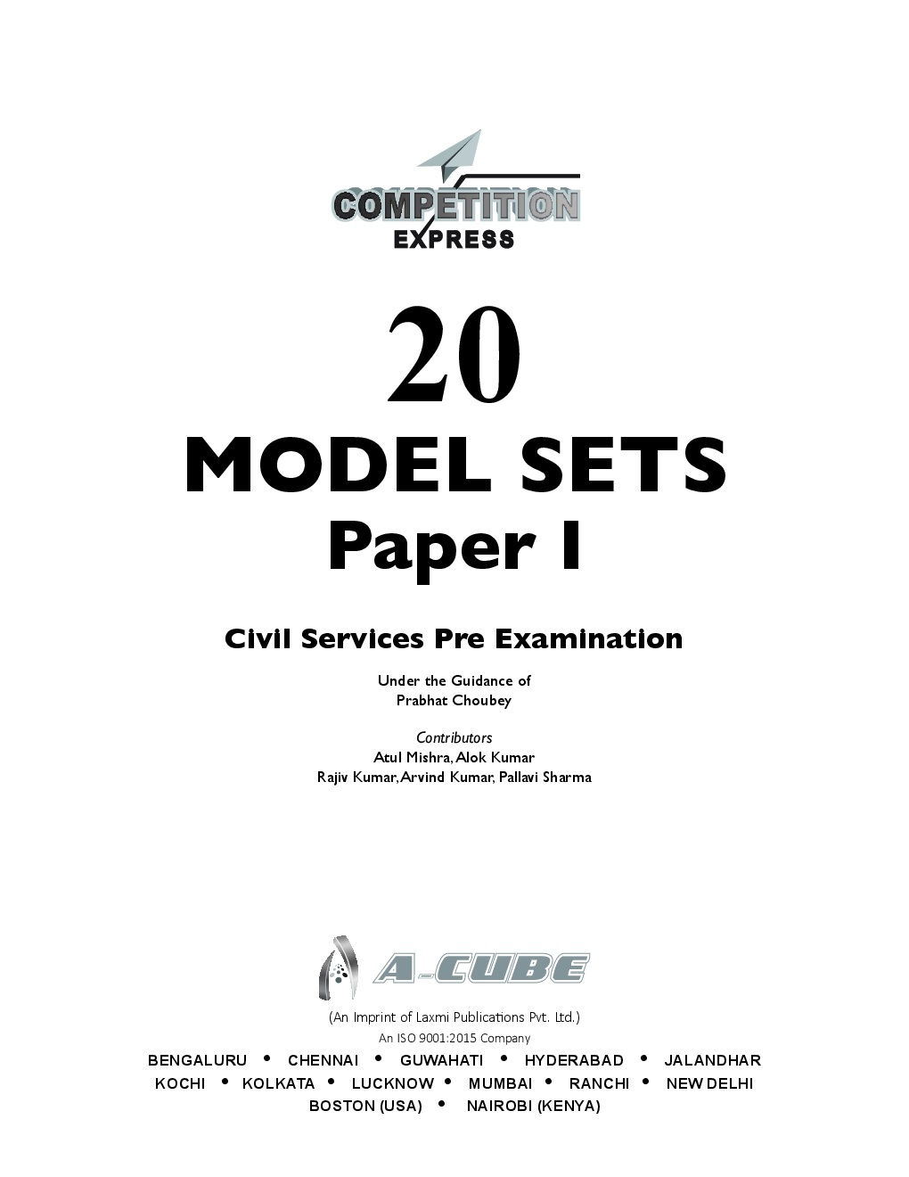 Civil Services Pre Examination General Studies - 20 Model Sets (Paper-1) - Page 3