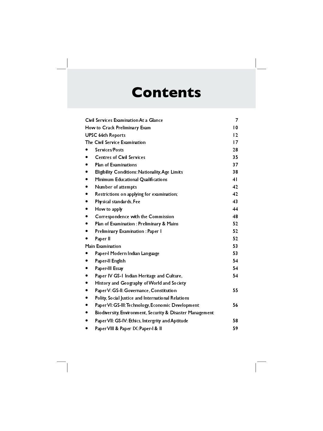 UPSC Syllabus Civil Services Examination (Preliminary And Mains) - Page 5