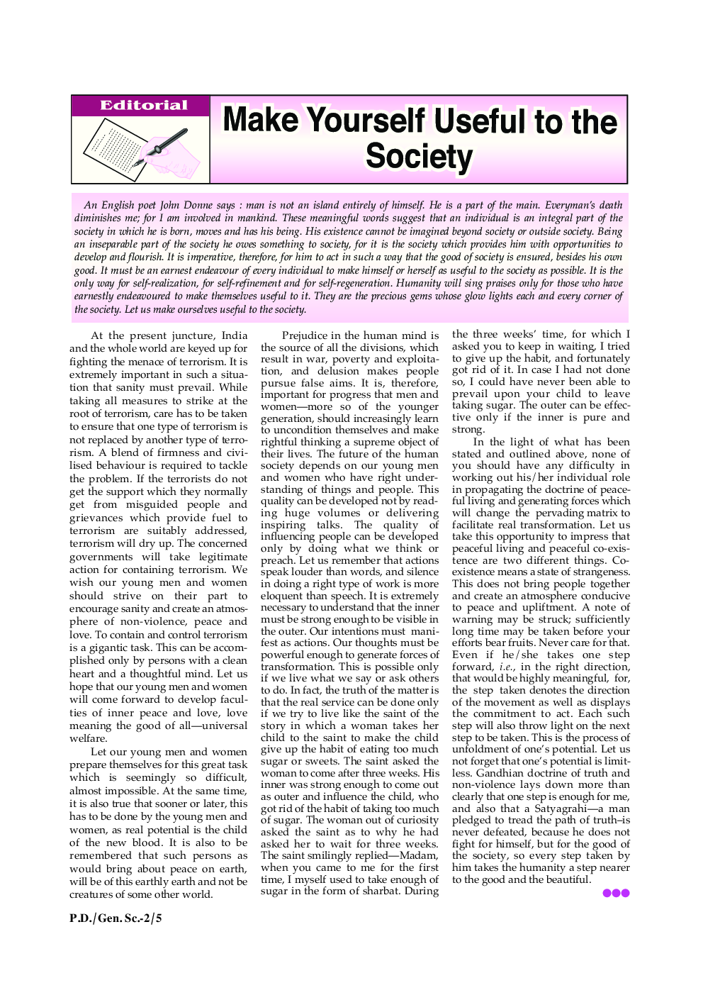 Series-6 General Studies General Science Vol - 2 (Biology ) - Page 5