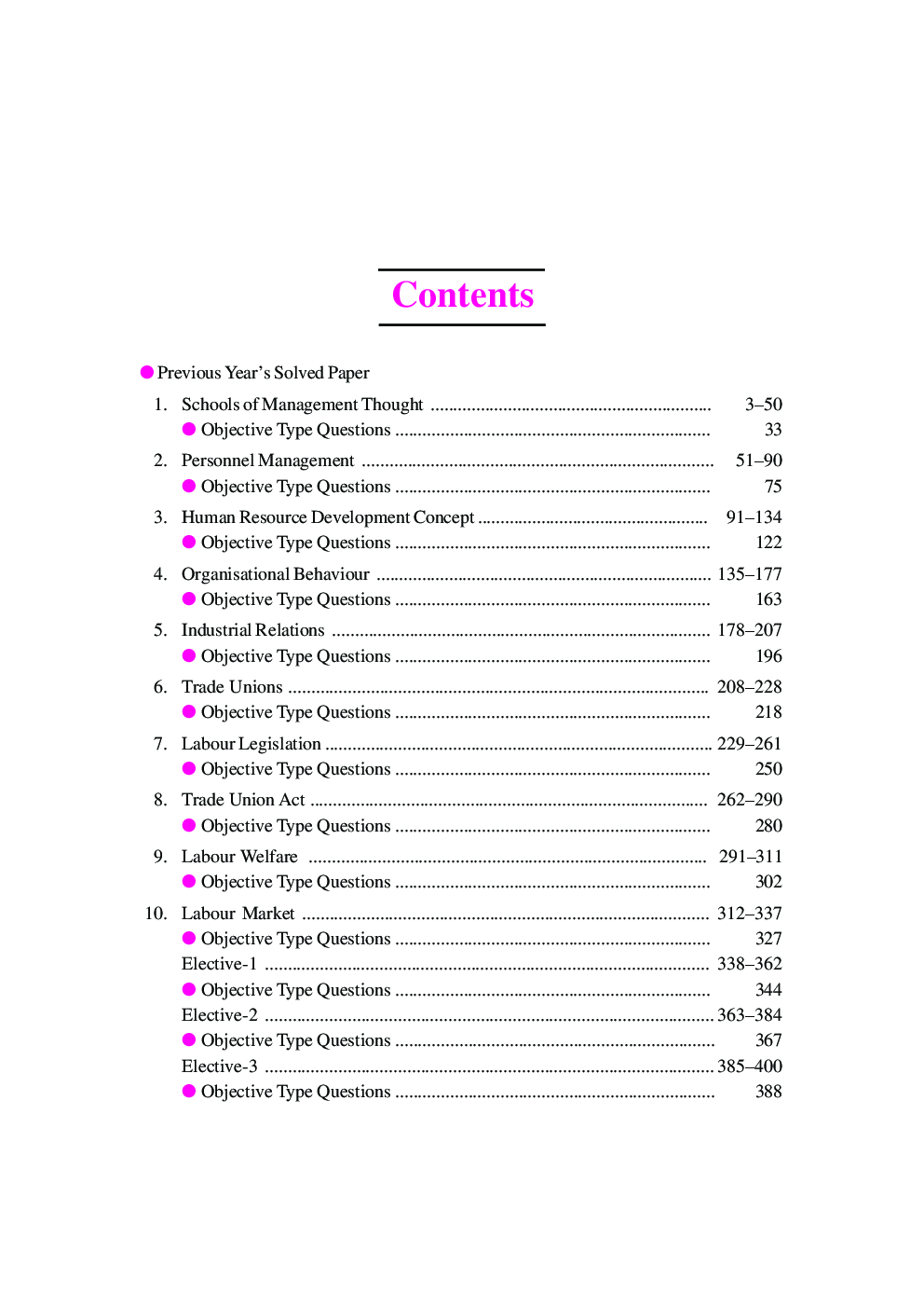 UGC NET /JRF /SET Labour Welfare & Industrial Relations, Labour & Social Welfare, Human Resource Management (Paper-II) - Page 4