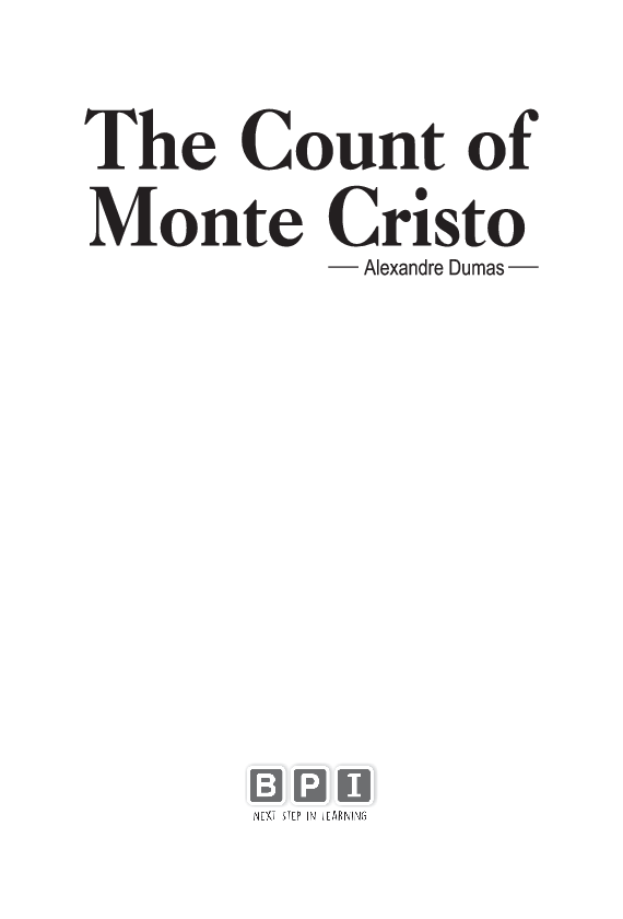 Download The Count Of Monte Cristo by BPI PDF Online