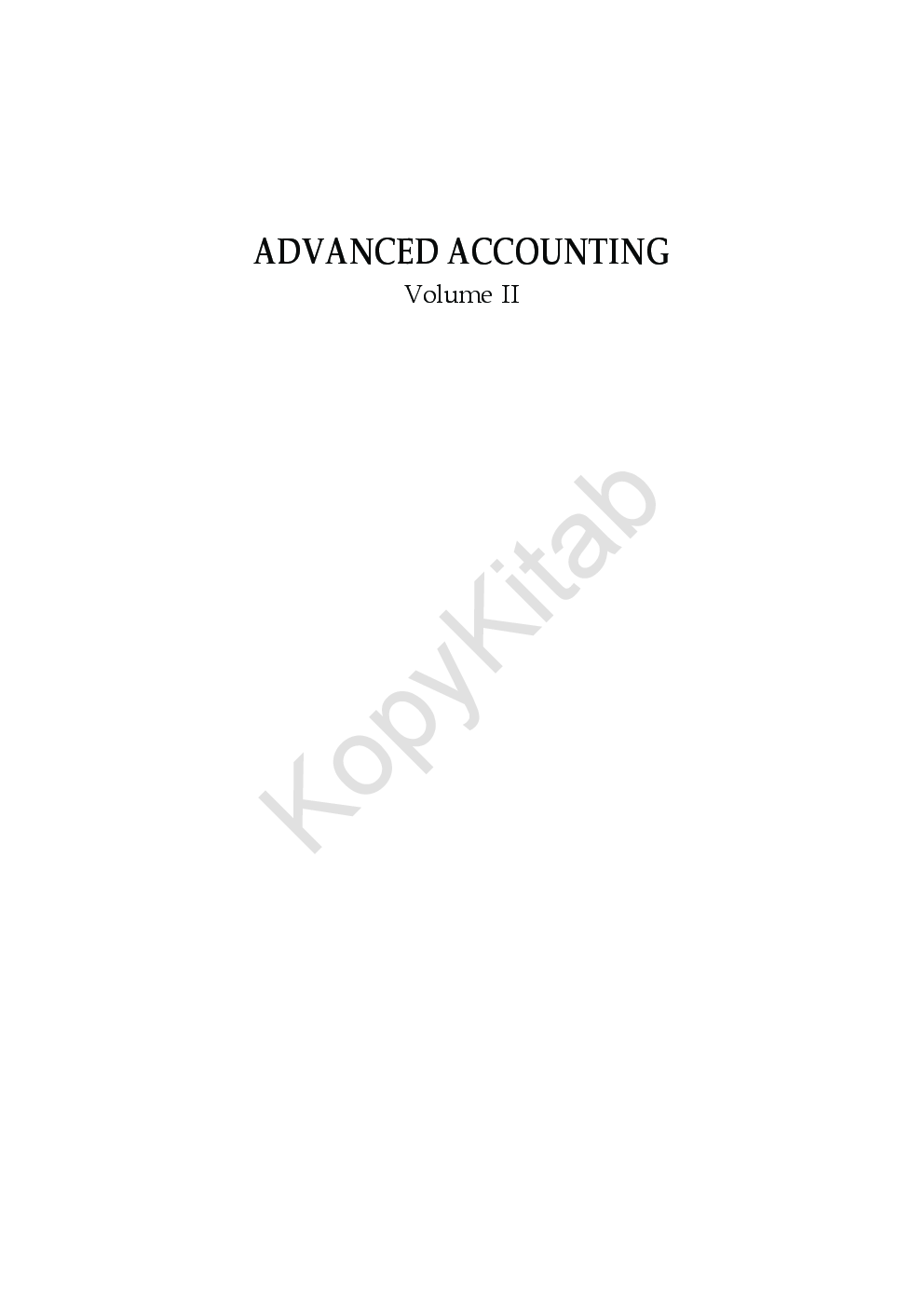 Advanced Accounting Volume-II - Page 2