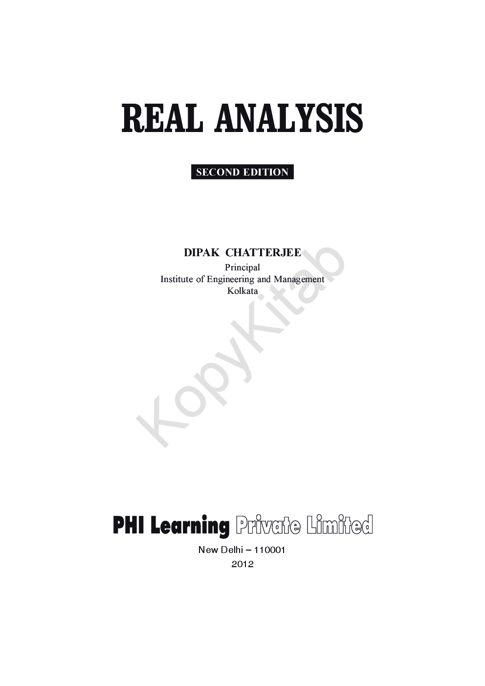Real Analysis - Page 3
