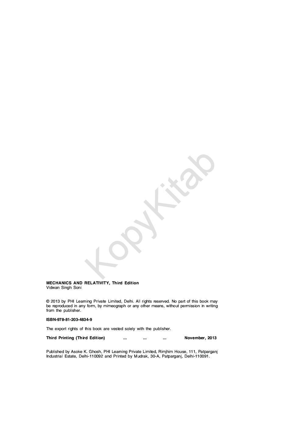 Mechanics And Relativity - Page 4