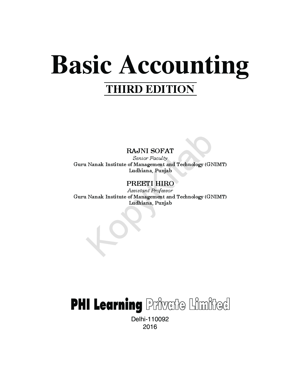 Basic Accounting - Page 4