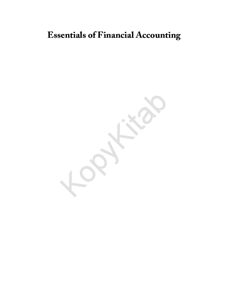 Essentials Of Financial Accounting - Page 2