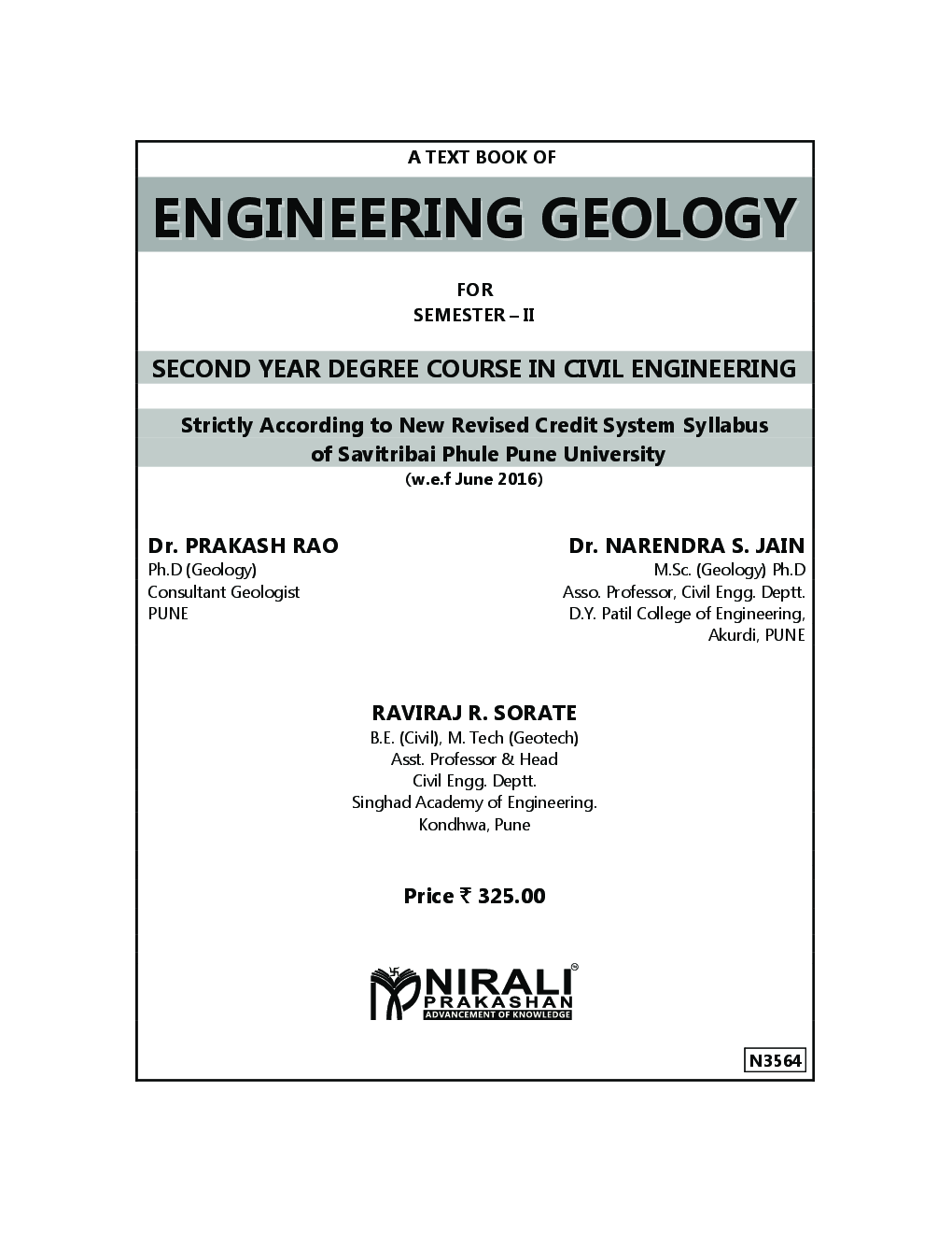 A Textbook Of Engineering Geology - Page 2