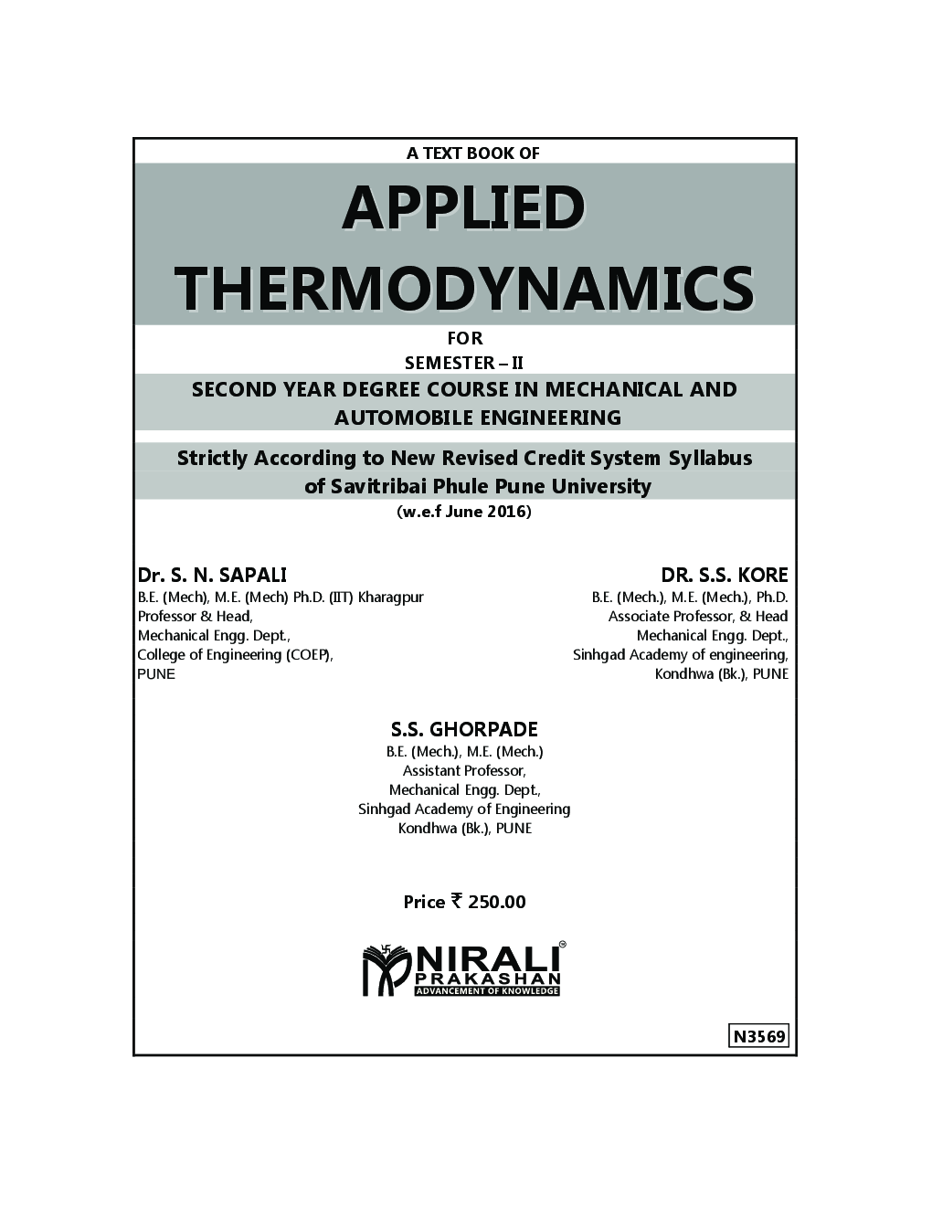 Applied Thermodynamics - Page 2