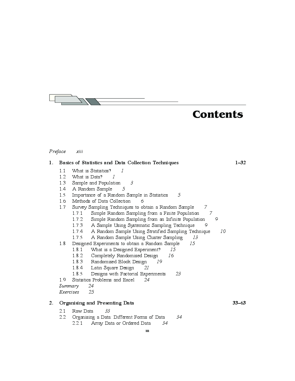 Business Statistics-Theory And Applications - Page 4