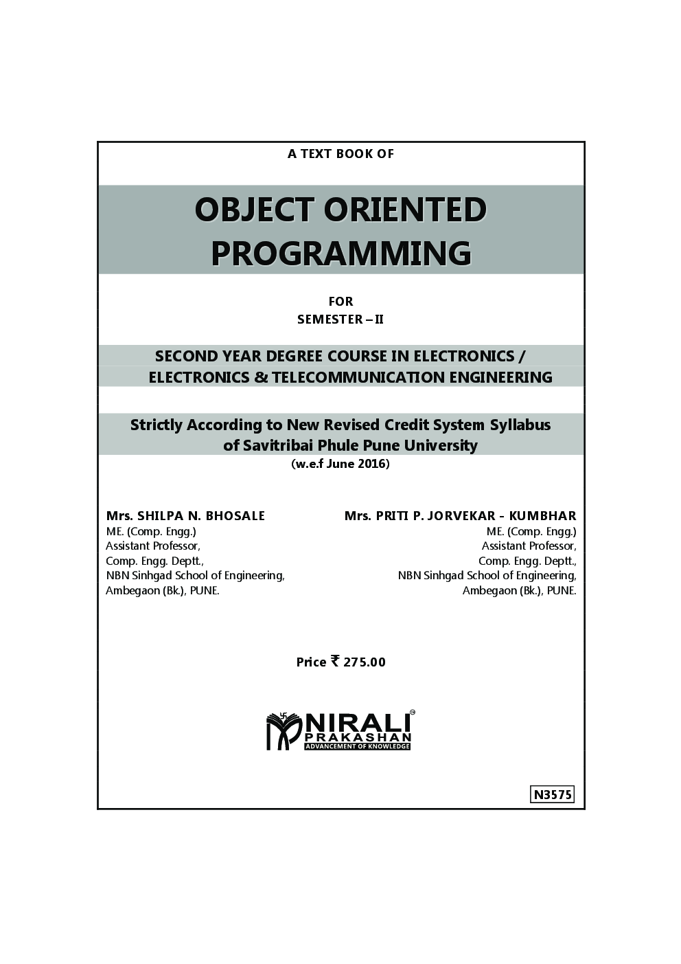 Object Oriented Programming - Page 2