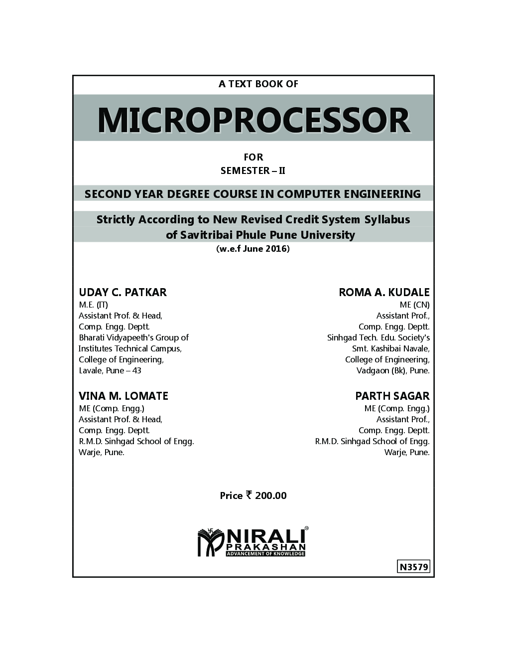 A Textbook Of Microprocessor  - Page 2