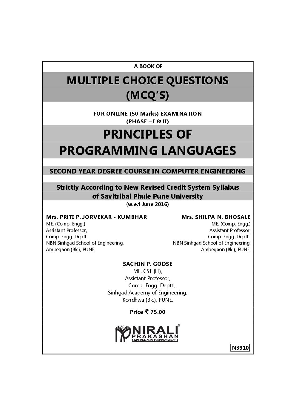 Principles Of Programming Languages - Page 2