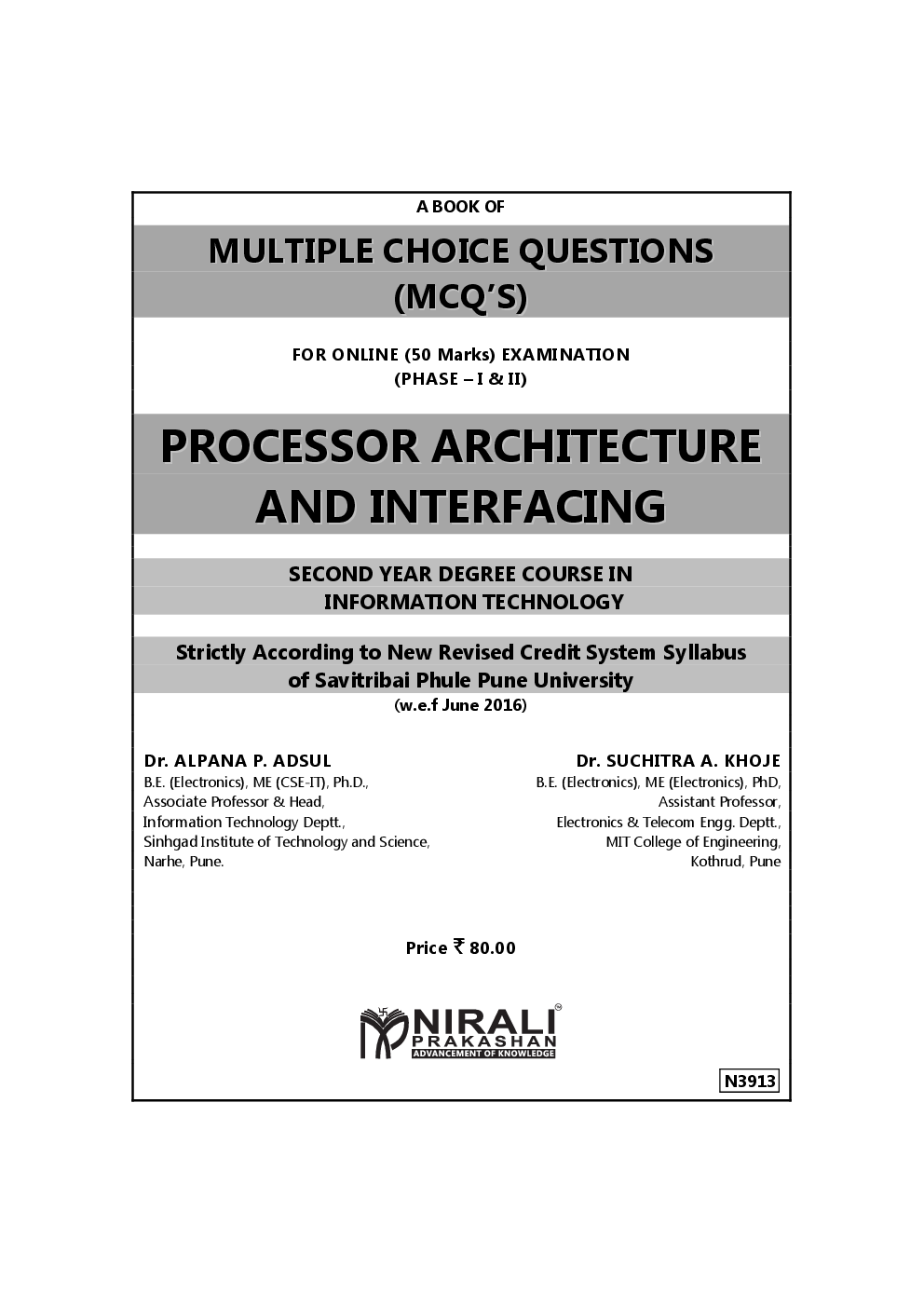 Processor Architecture And Interfacing - Page 2