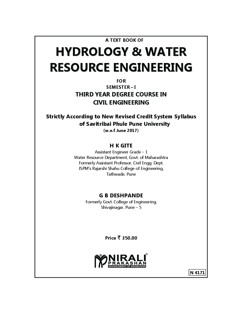 Hydrology & Water Resource Engineering - Page 2