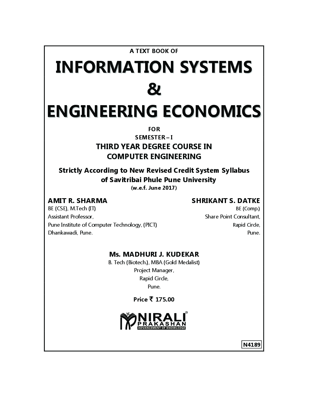 Information Systems & Engineering Economics - Page 2