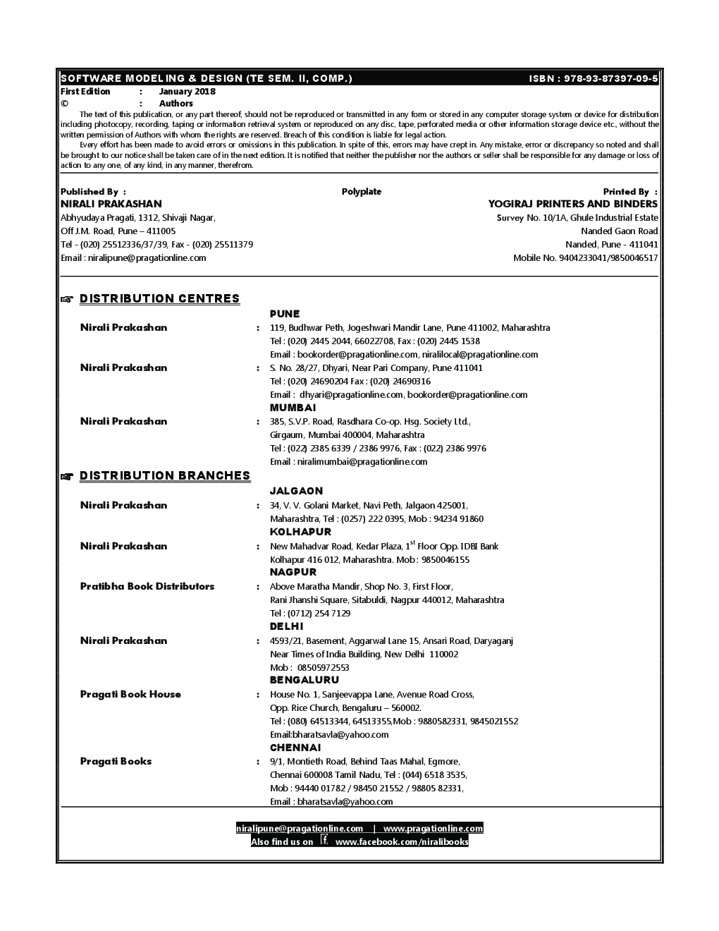 Software Modeling & Design - Page 3