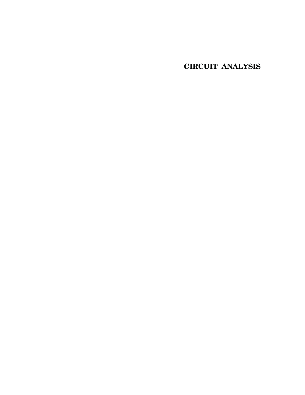 Circuit Analysis - Page 3