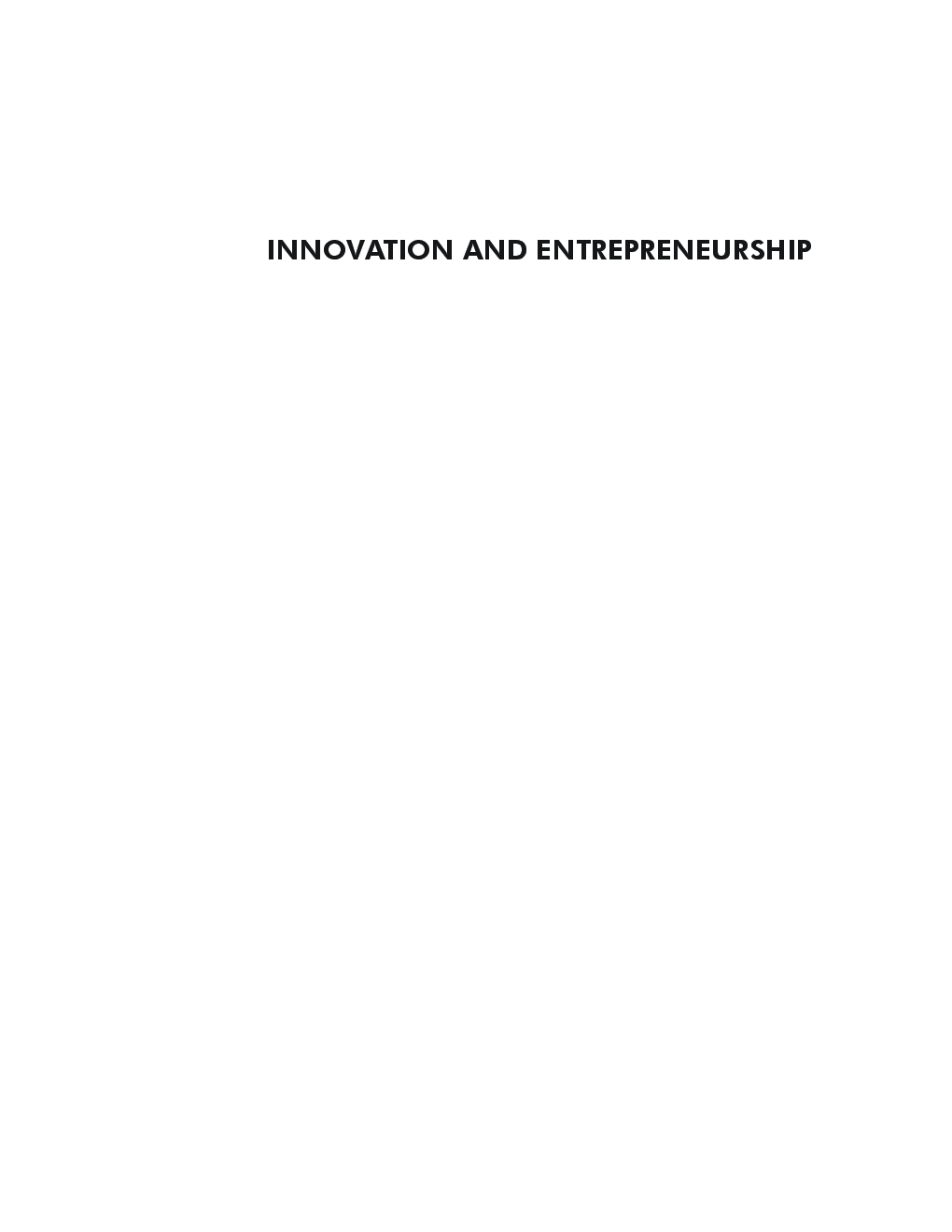 Innovation And Entrepreneurship - Page 3