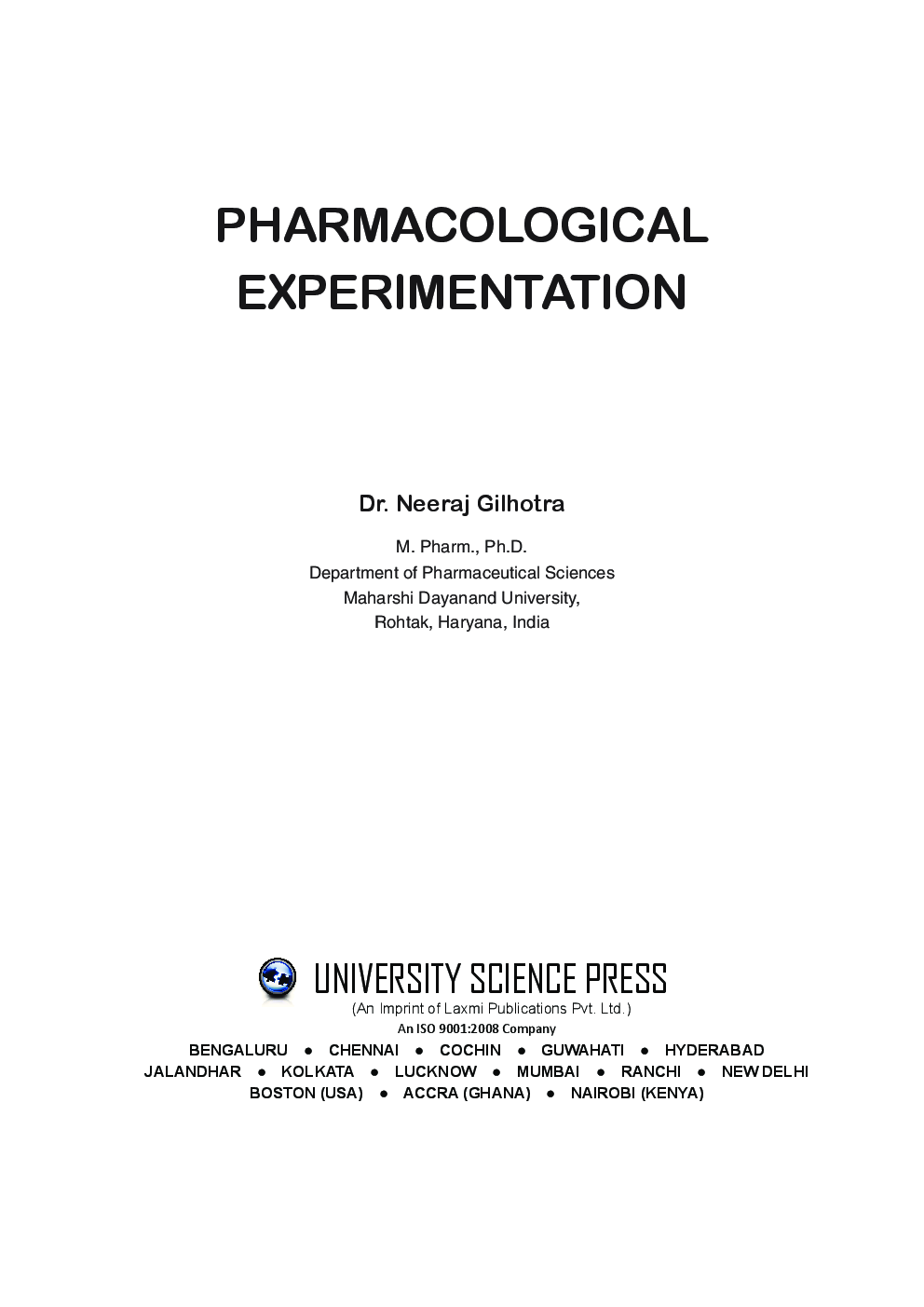 Pharmacological Experimentation - Page 5