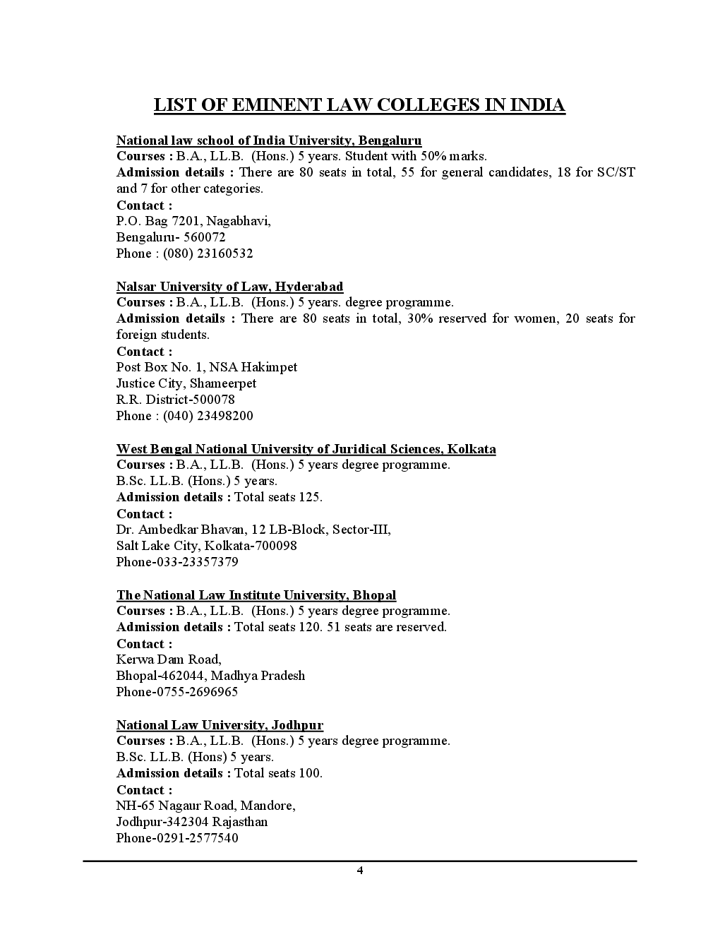 CLAT & LLB Entrance Examination Legal Aptitude Chapterwise Solved Papers - Page 5