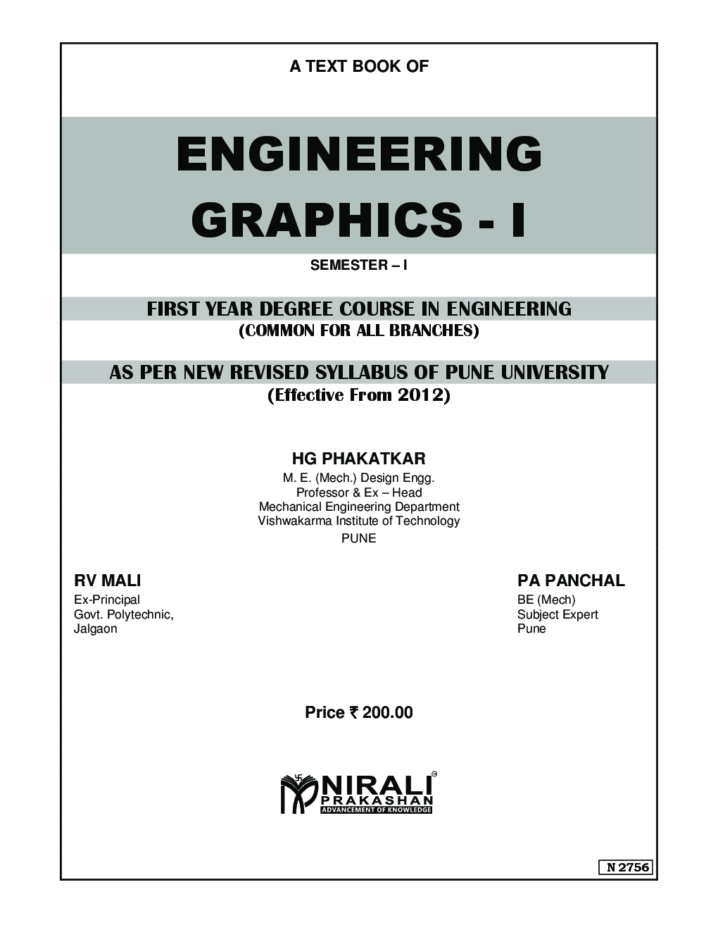 Engineering Graphics - I - Page 2